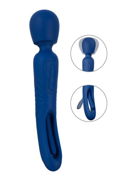 Vibromasseur Wand réversible langue vibrante – Sweet Smile