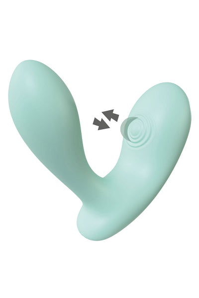 Vibromasseur couple DuoVibe II Tapping – Xocoon