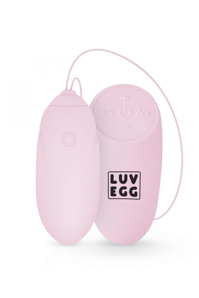 Œuf vibromasseur télécommandé rose LUV EGG