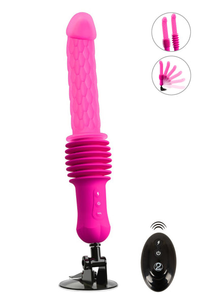 Vibromasseur va-et-vient RC Warming Fucking Machine