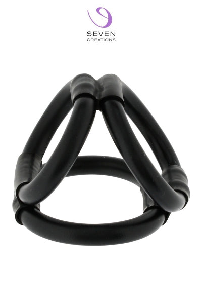 Cockring Cage Tri Ring