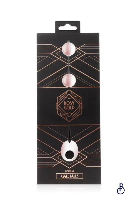 Ben Wa Balls - Rosy Gold - Boudoir Nimois