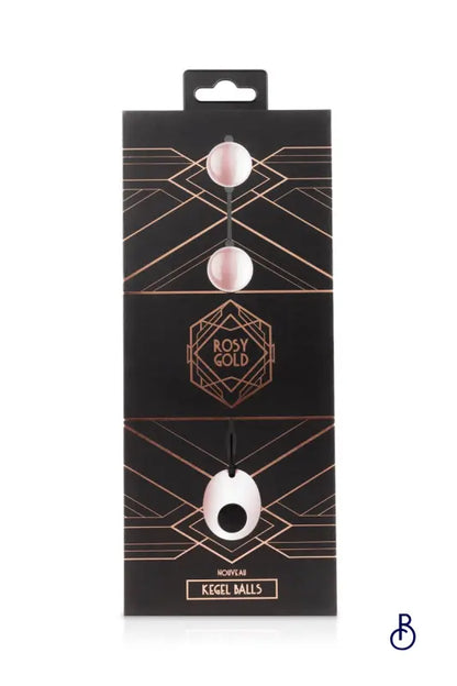 Ben Wa Balls - Rosy Gold - Boudoir Nimois