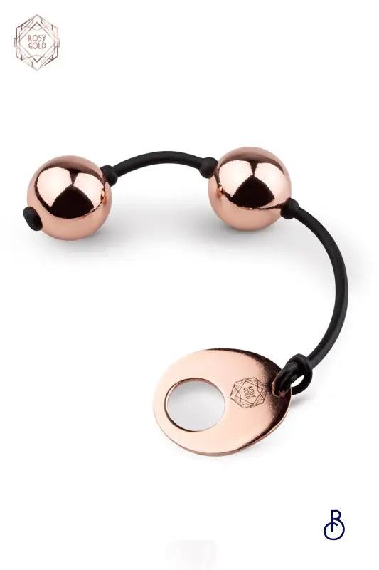 Ben Wa Balls - Rosy Gold - Boudoir Nimois