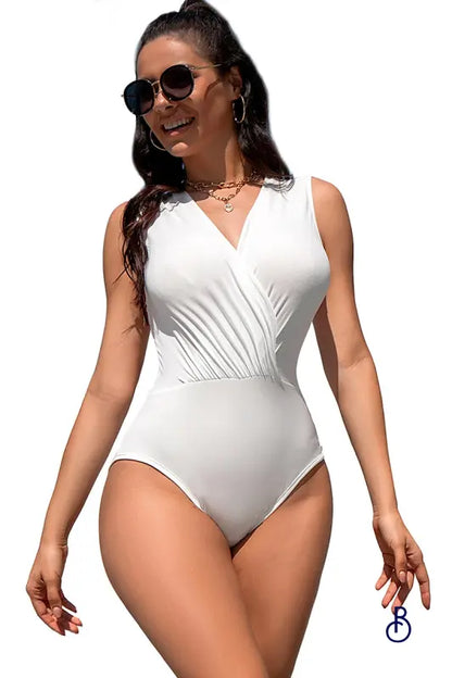 Body moulant blanc - Paris Hollywood - Boudoir Nimois