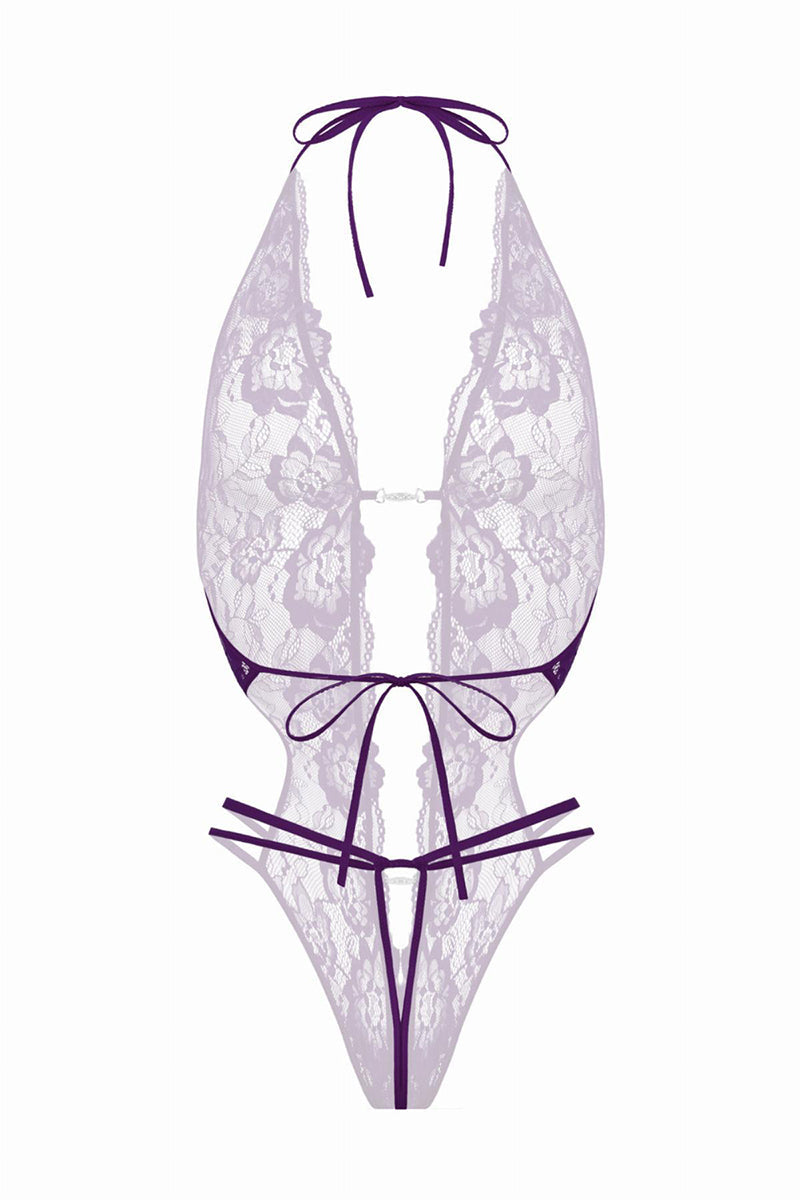 Body String Ouvert Renee Violet - Boudoir Nimois