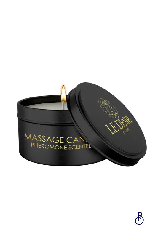 Bougie de massage érotique parfum phéromones 100g