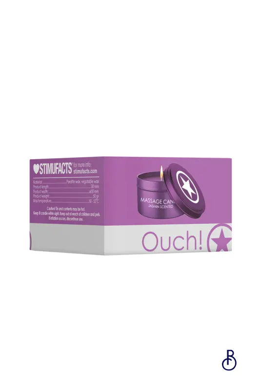 Bougie de massage Jasmin 50g - Ouch - Boudoir Nimois