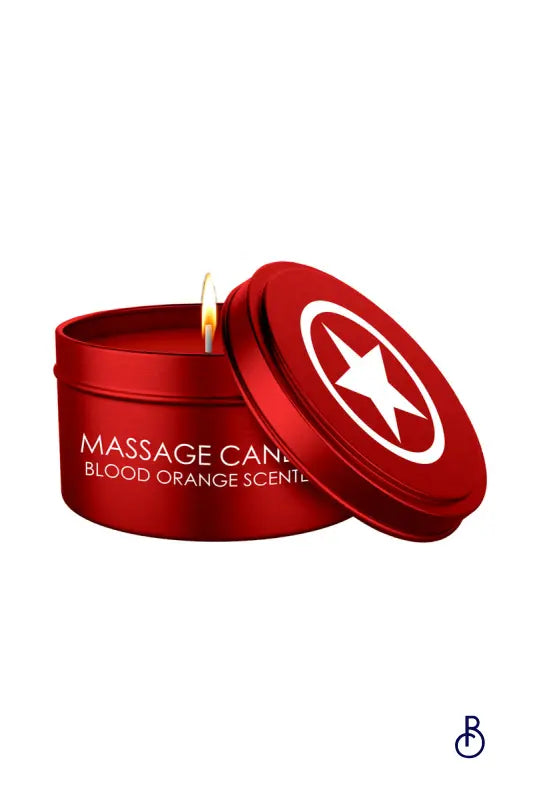 Bougie de massage orange sanguine 50g - Boudoir Nimois