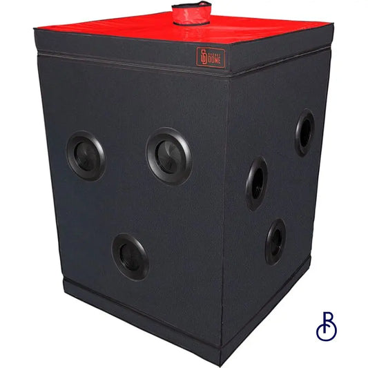 Cabine BDSM SCANDALE – Mobilier Transportable Noir & Rouge