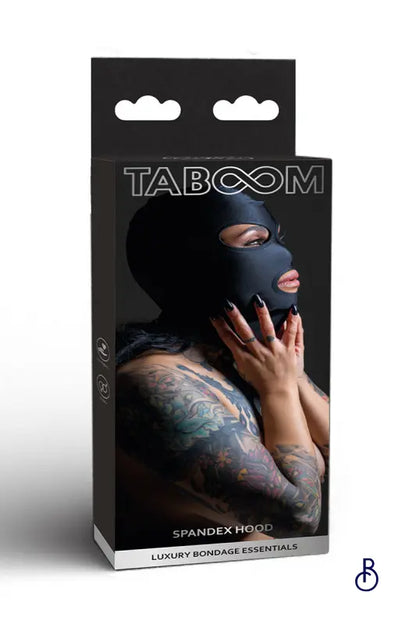 Cagoule BDSM 3 ouvertures - Taboom - Boudoir Nimois