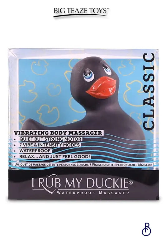 Canard vibrant Duckie 2.0 Classic - noir - Boudoir Nimois