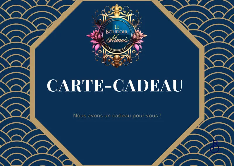 Carte Cadeau Boudoir Nimois - Boudoir Nimois