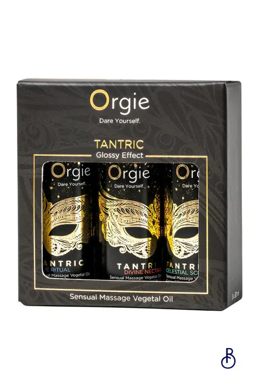 Coffret 3 huiles de massage Sensuel Tantric Collection