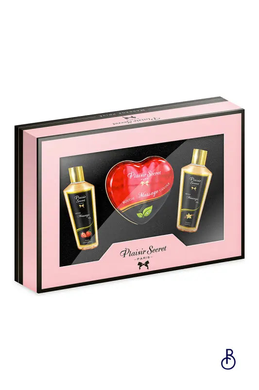 Coffret massage privé Plaisir Secret - Boudoir Nimois