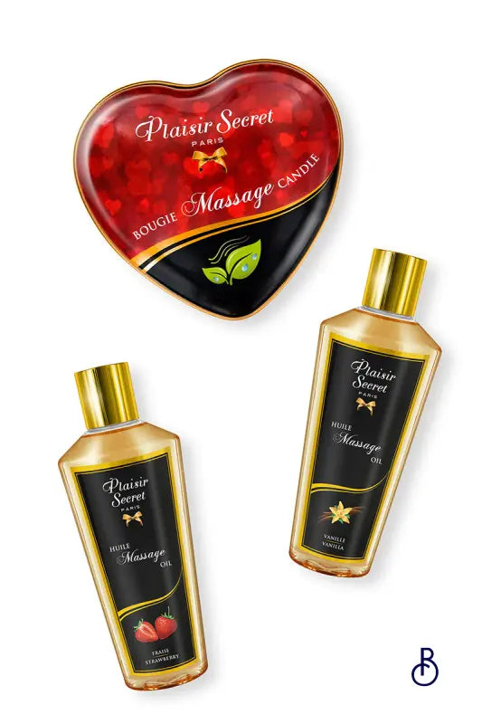 Coffret massage privé Plaisir Secret - Boudoir Nimois