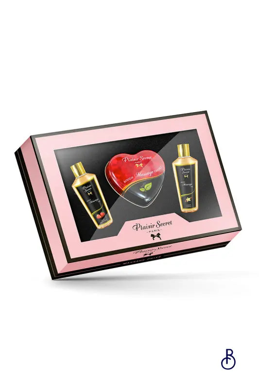 Coffret massage privé Plaisir Secret - Boudoir Nimois