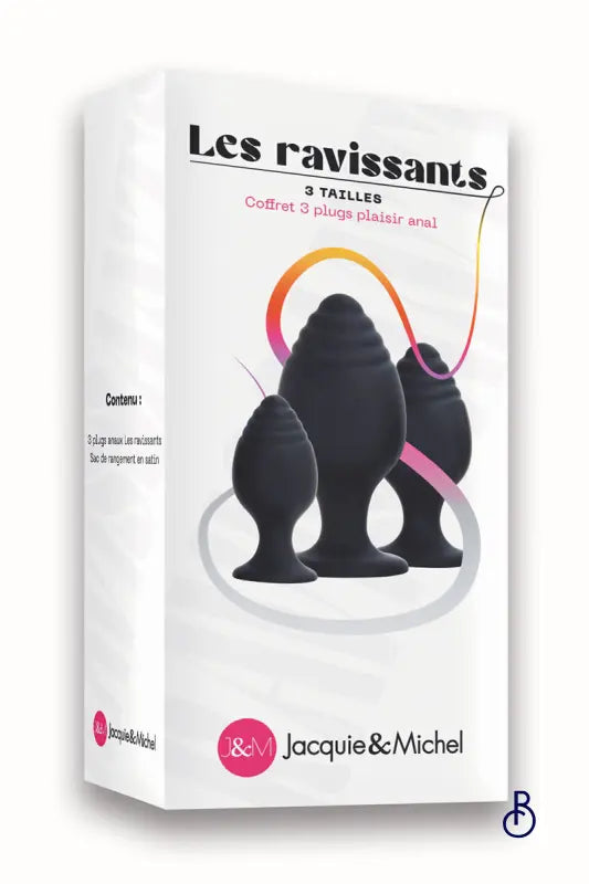 Coffret Plugs Anal Les Ravissants - Boudoir Nimois