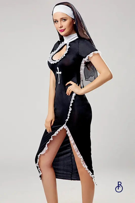 Déguisement sexy de nonne - Boudoir Nimois