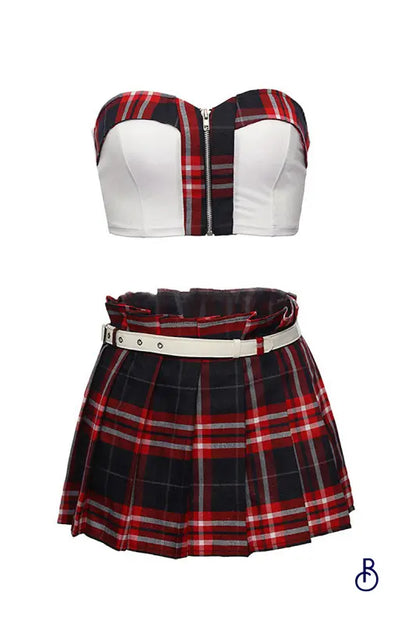 Déguisement sexy étudiante 6 pièces - J Lingerie - Boudoir