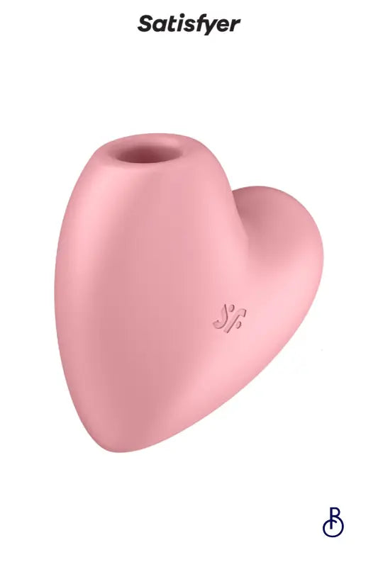 Double stimulateur Cutie Heart rose - Satisfyer - Boudoir