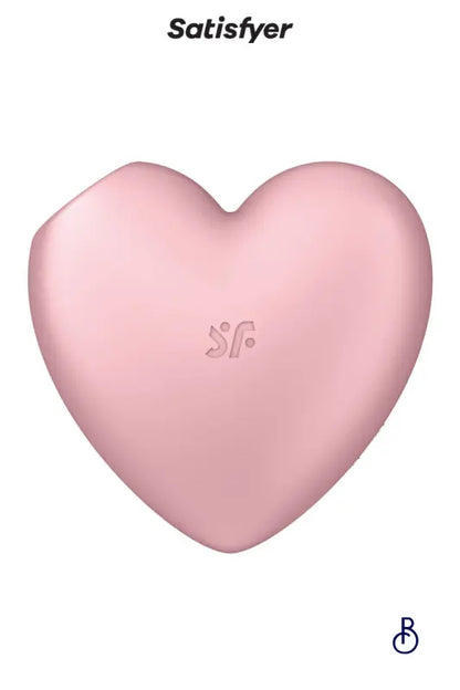 Double stimulateur Cutie Heart rose - Satisfyer - Boudoir