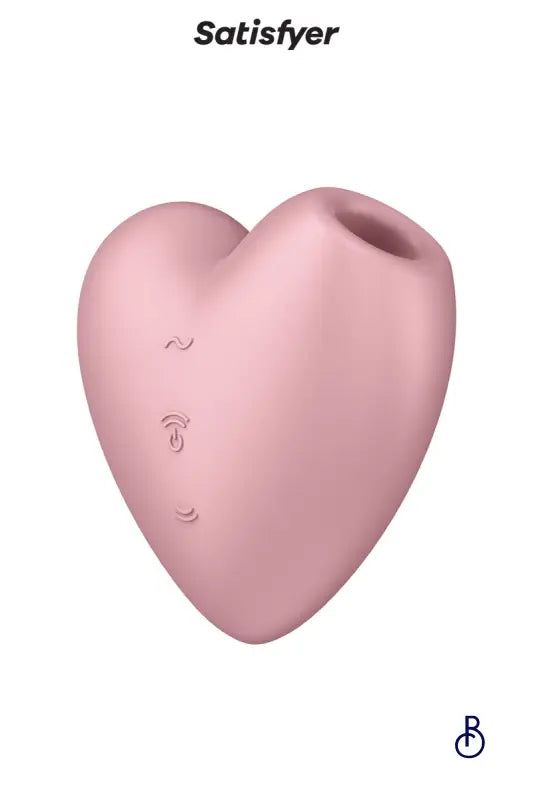 Double stimulateur Cutie Heart rose - Satisfyer - Boudoir