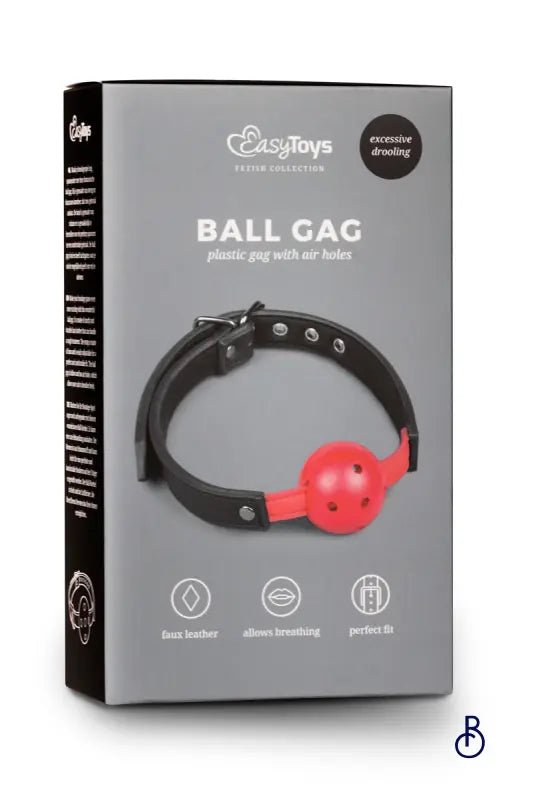Gagged Ball avec balle rouge - EasyToys Fetish Collection