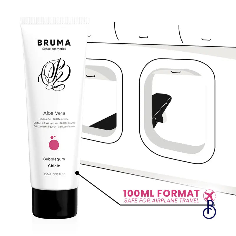 Gel Lubrifiant Aloé Vera saveur Bubble-gum - Boudoir Nimois