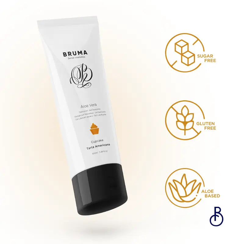 Gel Lubrifiant Aloé Vera saveur Cupcake - Boudoir Nimois
