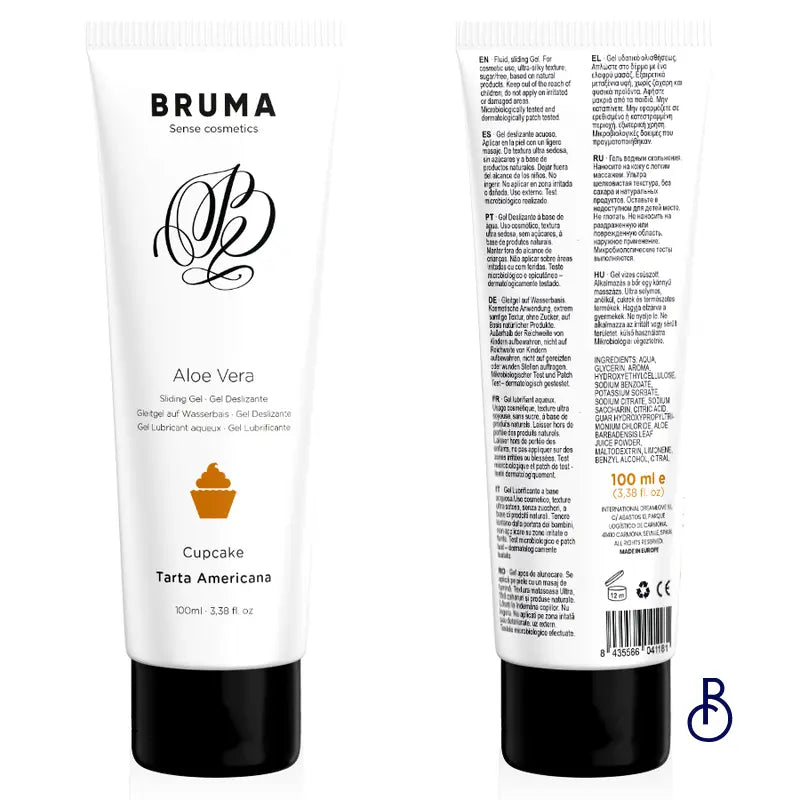 Gel Lubrifiant Aloé Vera saveur Cupcake - Boudoir Nimois