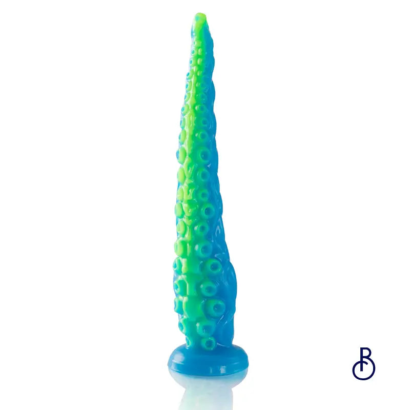 Gode Tentacle Mince Fluorescent Scylla - Grande Taille