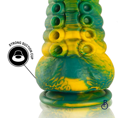 Gode Tentacule Vert Cetus Grande Taille - Boudoir Nimois