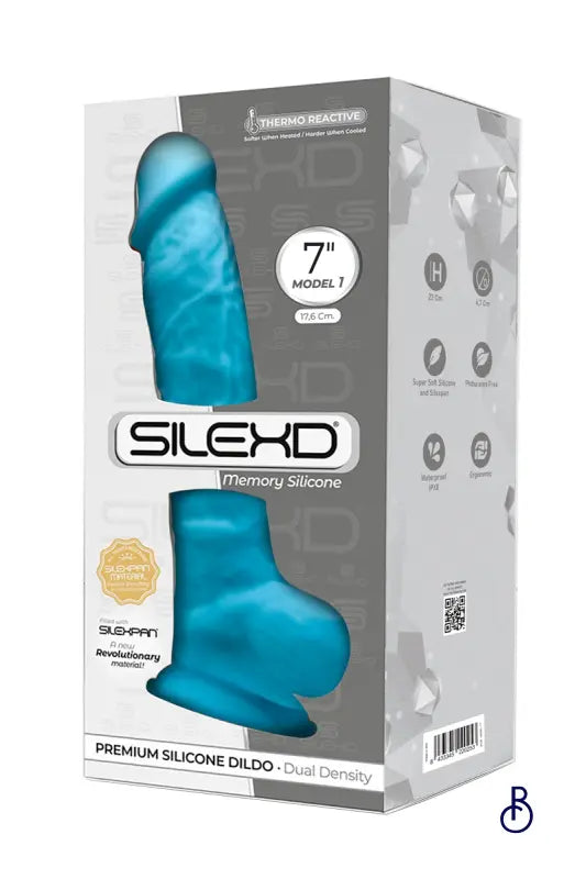 Gode The Original Model 1 bleu 17,5cm - SilexD - Boudoir