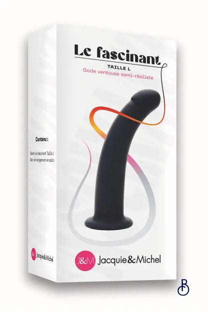 Gode ventouse Le fascinant 18x3,8cm - Jacquie et Michel