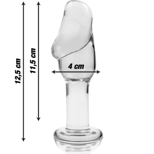 Plug Anal en Verre Modèle 6