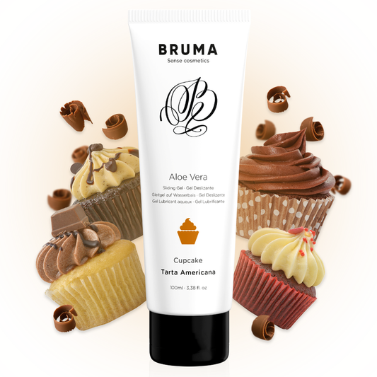 Gel Lubrifiant Aloé Vera saveur Cupcake