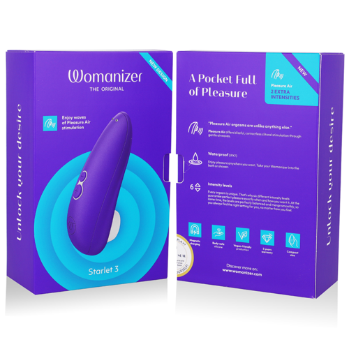 Stimulateur Clitoridien Womanizer Starlet 3 Indigo