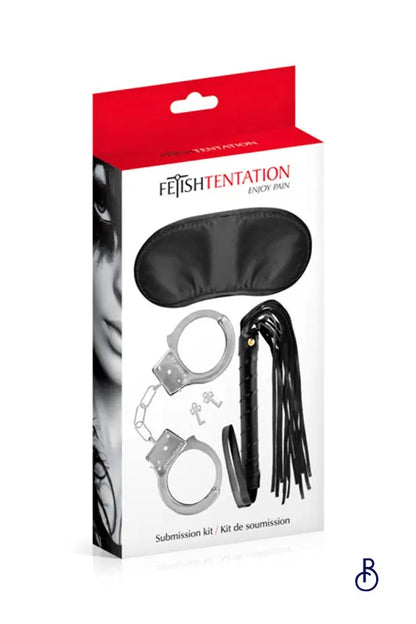 Kit BDSM de Soumission 3 Pièces - Boudoir Nimois