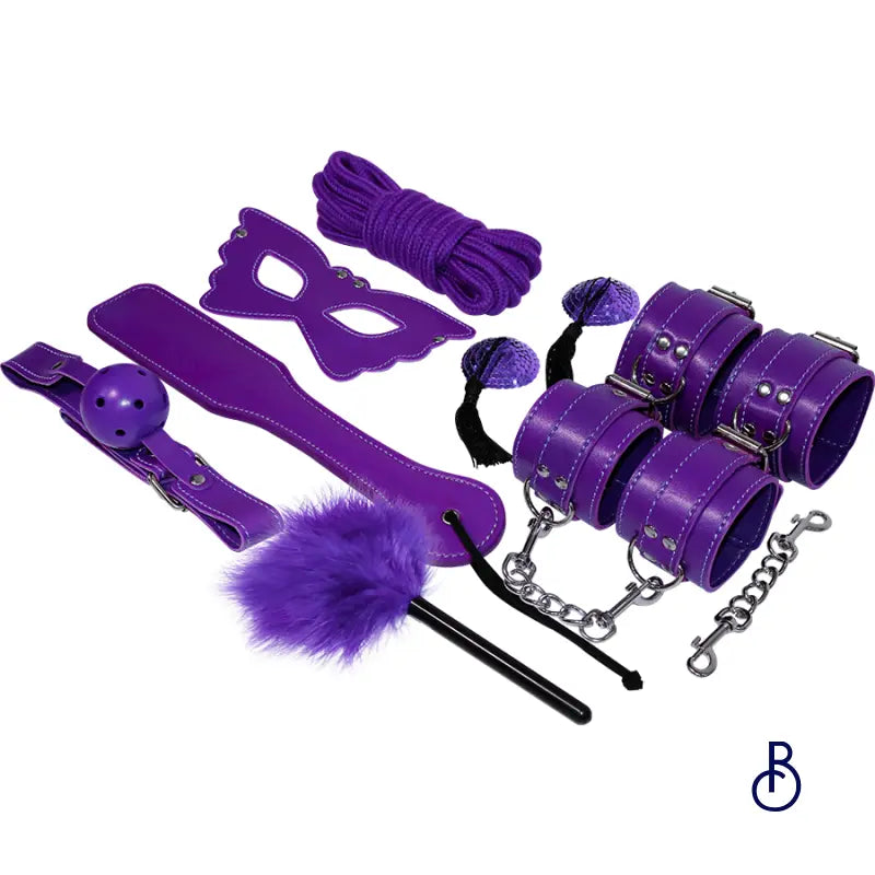 Kit Bdsm Fétish Violet - Boudoir Nimois