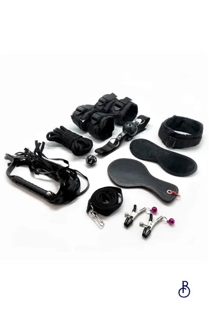 Kit BDSM Fury noir - Alive - Boudoir Nimois