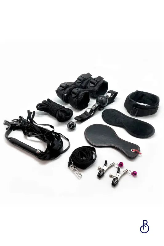 Kit BDSM Fury noir - Alive - Boudoir Nimois