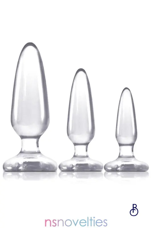 Kit d’entrainement anal Jelly Rancher Transparent - Boudoir