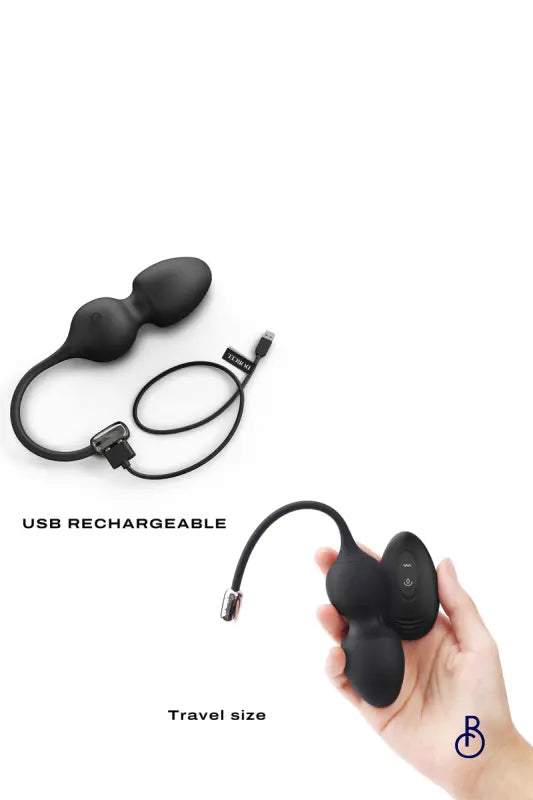 Love balls télécommandées noires - Dorcel - Boudoir Nimois