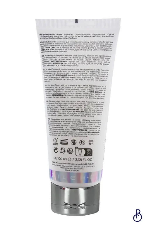 Lubrifiant Bio Milky 100ml - Silexd - Boudoir Nimois