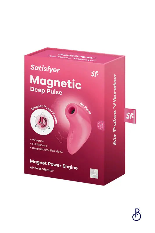 Magnetic Deep Pulse rose - Satisfyer - Boudoir Nimois