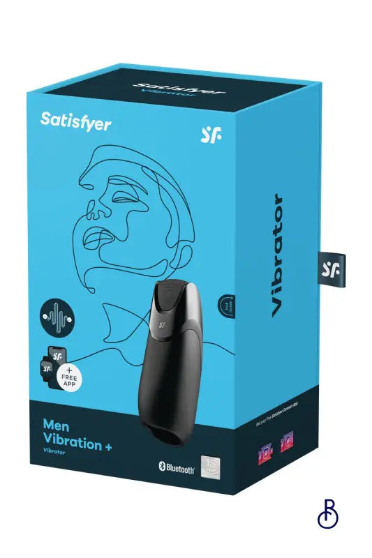Masturbateur Men vibration+ Connecté - Satisfyer - Boudoir