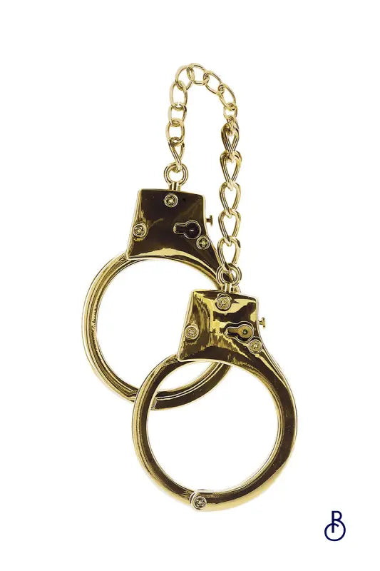 Menottes BDSM plaquées or - Taboom - Boudoir Nimois