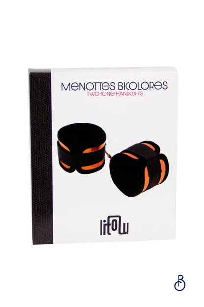 Menottes bicolores - Litolu - Boudoir Nimois