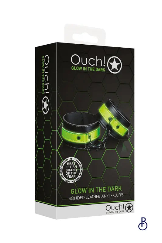 Menottes chevilles phosphorescentes - Ouch - Boudoir Nimois